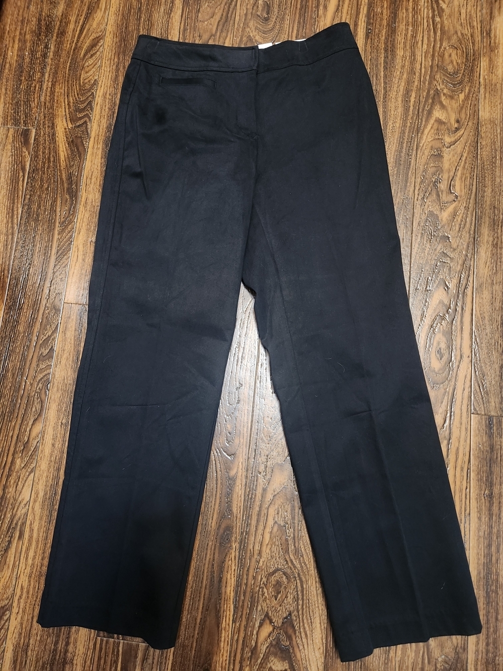 Tommy Hilfiger Black Straight-Leg Women's Pants Sz 10/30 NWT